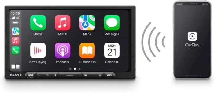 Sony XAV-AX4000 7-Inch Multimedia Receiver with Wireless Car Play/Android Auto and Maestro Ready (XAVAX4000) - Image 3