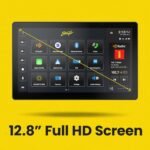 Stinger HORIZON12 12.8" Universal Car Stereo 1080p Full HD Vertical Tesla-Style or Horizontal Touchscreen Radio + DM-810 8x10 Channel Matrix Digital Signal Processor (DSP) - Image 3