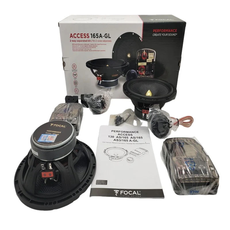 S69e8a50035964b6f983790e8e9d27214Q.webp Focal Access 165A-GL Car Speakers 2-Way 120W Component Kit Good Quality Max Performance Free Shipping - Image 1