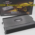 audioGUART Car Home Audio Power Amplifier 4 Channel 12V Car Digital Amplifer Car Audio Amplifier for Cars Amplifier Subwoofer