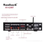 Bluetooth Sound Speaker Amplifier Stereo Audio Amplifier Audio Stereo System Components Ultra-heavy Bass High Power - Image 3