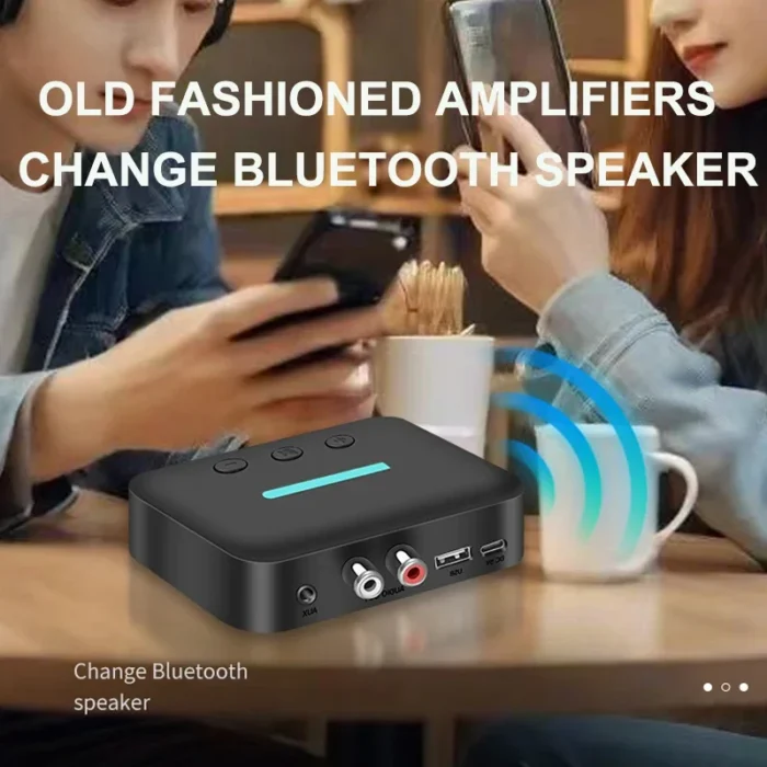 Bluetooth 5.3 Audio Receiver 3.5mm AUX RCA USB U-Disk Stereo Music Wireless Audio Adapter For PC TV Car Kit Speaker Amplifier - Image 4