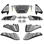 Upgrade RGB 64 Colors LED Car Interior Ambient Lighting for X6 G06 Speaker Cover Parts Decoration Accessories