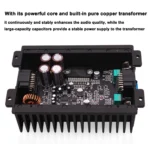 4-Channel Car Amplifier 80Wx4 Audio Modification Power Amplifier Digital Sound Processor Class A/B for Android Car Player - Image 4
