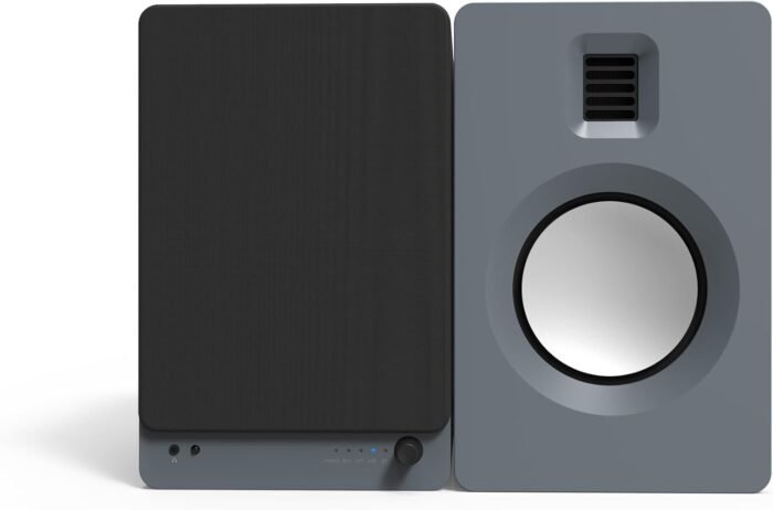 Kanto TUK Powered Speaker with Headphone Output | Built-in USB DAC | Special RCA with Phono Preamp | Bluetooth | AMT Tweeter | 5.25" Driver | Pair | Matt Grey - Image 4